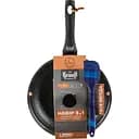 Сковорода Krauff алюмінієва зі скляною кришкою 28 см (25-45-204)