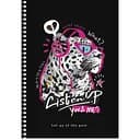 Зошит для записів Student А5, у клітинку, спіраль, 96 л., Слухай музику (A5-SC-096-6117K)