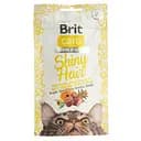 Ласощі для котів Brit Care Shiny Hair для блискучоі шерсті та здорової шкіри з лососем 50 г