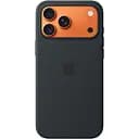Чехол Silicone Case with Button, Animation & MagSafe для Apple iPhone 17 Pro Max Black AAA (149948)