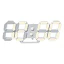 Цифровий годинник KOSUMOSU ACD-210Y, світлодіодний годинник, настінний годинник, автоматично честимка яскравості, колір лампочки