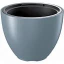 Горшок для цветов Prosperplast Heos с вкладышем 395 мм светло-серый (89311-443)