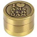 Гриндер для измельчения табака HL-246 I Сердечко Amsterdam Gold (10929)