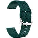 Ремешок Twist для Xiaomi Ticwatch C2 TicWatch E TicWatch S2 Mobvoi TicWatch C2 - темно-зеленый ширина крепления 20мм силикон Watchbands (W32-0WB39660066)