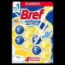 Туалетний блок для унітазу Bref Сила актив Свіжість лимона 100 г (2 шт. х 50 г) (651637)