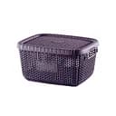 Кошик Violet House Віолетта 5 л фіолетовий (1009 Віолетта PLUM (BEIGE) c/кр. 5 л)