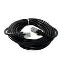 Патч-корд 5 м, FTP, чорний, Extradigital, Cat.6a, CCA, PVC (KBP1867)