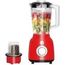 Блендер Bitek BT-2822R з кавомолкою 1.5л подрібнювач шейкер для коктейлів та смузі стаціонарний 1200 Вт червоний