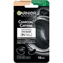 Тканевые патчи Garnier SkinActive Charcoal Caffeine Depuffing Eye Mask 5 г