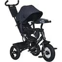 Триколісний велосипед Turbo Trike MT 1006-9 з музичною панеллю світловими ефектами та м'яким сидінням