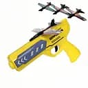 Іграшковий пістолет Aircraft з літачком, модель 77910, для дітей від 3 років, жовтий