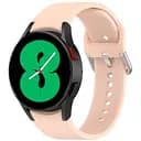 Браслет Galaxy OneLine для Samsung Galaxy Watch 5 - бежевий ширина кріплення 20мм силікон Watchbands (W41-4WB23236889)