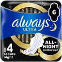Гігієнічні прокладки Always Ultra Secure Night 6 шт.