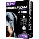 Краплі Unicum Complex Рremium від гельмінтів, бліх та кліщів для собак 10-30 кг 4 шт. (UN-033)