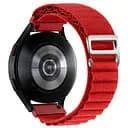 Ремінець для Xiaomi Amazfit Bip Bip Lite Bip U Bip 1S Bip 3 - червоний Watchbands NormalCloth Wave ширина кріплення 20мм нейлоновий (W25-9WB20712975)