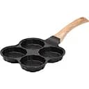 Сковорода для панкейків з антипригарним покриттям 19.5x19.5x2.5 см, чорний Breakfast HP39576B