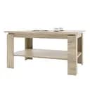 Стіл журнальний Еверест Соната СЖ-910, 61х91х46 см для вітальні Дуб сонома (EVR-2136)