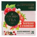 Чай фруктово-ягодный Aroma Tea с малиной и клубникой 40 г (20 шт. х 2 г) (896855)