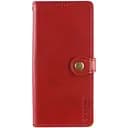 Кожаный чехол-книжка GETMAN Gallant (PU) для Xiaomi Redmi Note 13 5G Красный