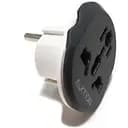 Переходник адаптер Aukey с вилкой AU US UK CN на EU розетку 16 А 3500W