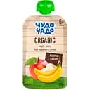 Пюре органическое Чудо-чадо Яблочно-банановое без сахара 90 г