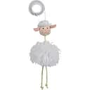 Игрушка для кошек Trixie Овечка с погремушкой на резинке 20 см (45560)