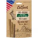 Лакомство для котів CatLover Sticks rabbit liver, с кроликом, печенью и кошачьей травой, 25 г (5 палочек по 5 г)