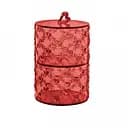 Цукерниця із двох місткостей Guzzini Love, 18,3х11 см, червоний (11520165)