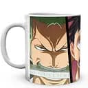 Кружка GeekLand One Piece Большой Куш Зорро Луффи Санджи OP 002.024 330 мл белая