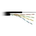 Кабель UTP Cu мідь для зовнішньої прокладки з тросом 4x2x0.50 мм Atcom Premium бухта 305 м (11952)