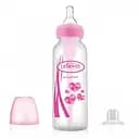 Пляшечка-поїльник Dr. Brown's, з вузьким горлечком і змінним носиком, 250 мл, рожевий (SB8191-P3)