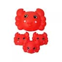 Пищалка Гумова тварина B-331 4 шт в сітці Краб