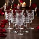 Набор бокалов для вина TS Kitchen из толстого стекла под хрусталь 6 штук по 150 мл HP4159