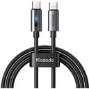 Кабель Mcdodo Type-C to Type-C 100W Cable With Breathing Light 1,2 м Черный