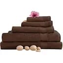 Рушник махровий Ecotton 140х70 см 1шт. темно-коричневий (07634)