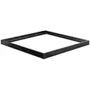 Короб крепления Videx для накладного монтажа светодиодных панелей черный (VL-PFS-B)