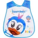 Слюнявчик детский MegaZayka клеенчатый на липучке MGZ-0605-13 