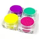 Набір гліттера для біо-тату Райдужний №5 Fresh Tattoo glitter-set-4x-5, 4 кольори