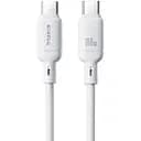 Кабель Baseus Silky Series Fast Charging Cable Type-C to Type-C 100W 2 м Білий