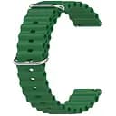 Ремінець Hump для Xiaomi Ticwatch C2 TicWatch E TicWatch S2 Mobvoi TicWatch C2 - темно-зелений ширина кріплення 20мм силікон Watchbands (W23-5WB39660066)