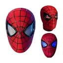 Маска Spiderman Человек-паук с подвижными глазами и световыми эффектами 26 х 18 х 14 см (352)