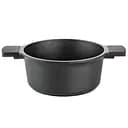 Кастрюля Guzzini Cooking индукционная 24 см темно-серая (9832433)