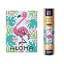 Картина по номерам стикерами в тубусе "Фламинго", 1200 стикеров 1777, 33х48 см