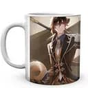 Кухоль GeekLand Genshin Impact Геншин Імпакт Чжун Лі GN 02.592 330 мл білий