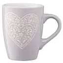 Чашка Ardesto Heart, 330 мл, серый (AR3467GR)