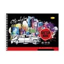 Скетчбук BLACK СББ-А5-24 А5, 24 листа City skyline