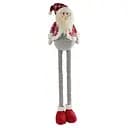 Новогодняя декоративная игрушка C 67854 с телескопическими ножками, дед мороз