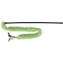 Іграшка для котів Trixie Паличка з плюшевою стрічкою та пером, 48 см