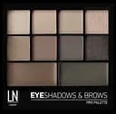 Палетка для макіяжу очей LN Professional Eyeshadows&Brows Pro Palette Kit, відтінок 02, 12 г