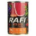 Влажный корм для собак Dolina Noteci Rafi паштет из утки с голубикой и клюквой 400 г (DN254-304937)